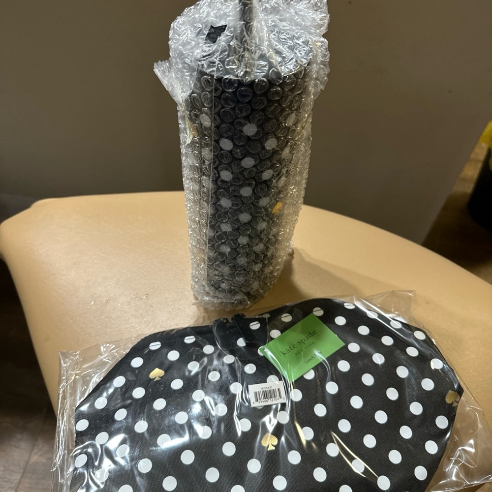 kate spade Black and White Polka Dot Canister Set